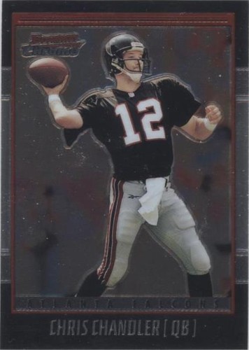 2001 Bowman Chrome Chris Chandler #70