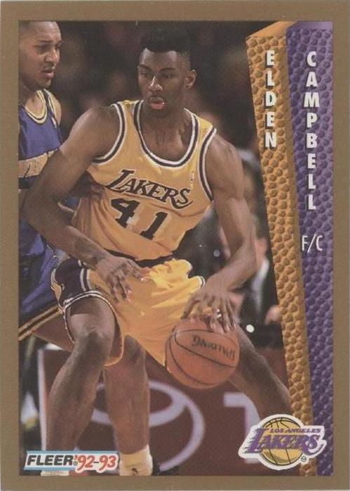 1992-93 Fleer - Elden Campbell #106
