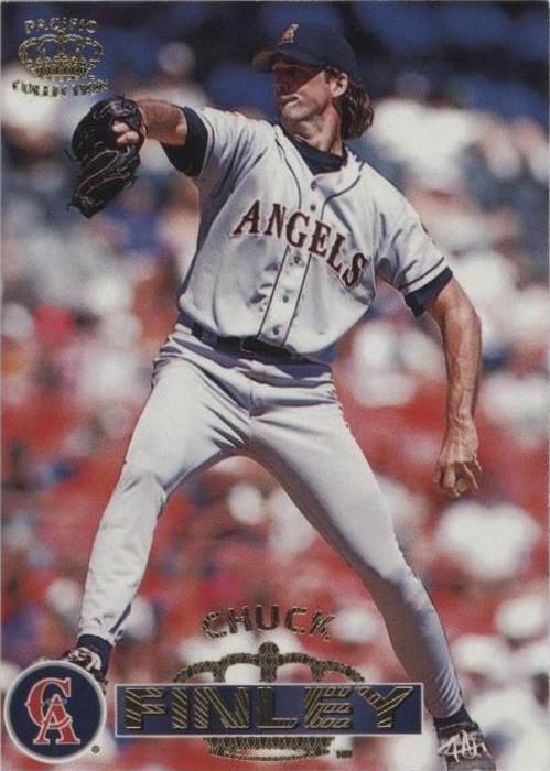 1996 Pacific Crown Collection - Chuck Finley #275