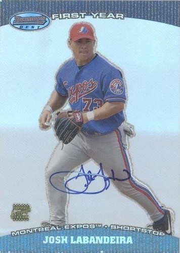2004 Bowman's Best - Josh Labandeira #BB-JL