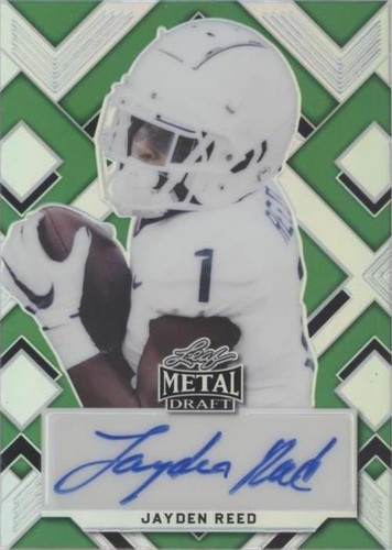 2022 Leaf Metal Draft Jayden Reed #PA-JR2