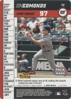 2005 Topps Pack Wars - Jim Edmonds #72