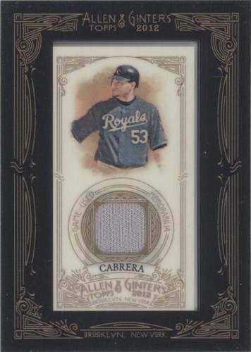 2012 Topps Allen & Ginter's - Melky Cabrera #AGR-MCA