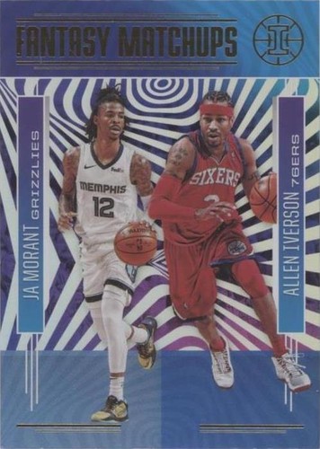 2020-21 Panini Illusions - Allen Iverson/Ja Morant #5