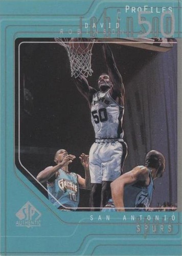 1997-98 SP Authentic - David Robinson #P27