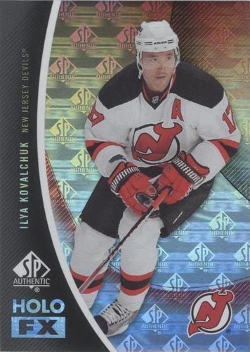 2010-11 SP Authentic - Ilya Kovalchuk #FX26