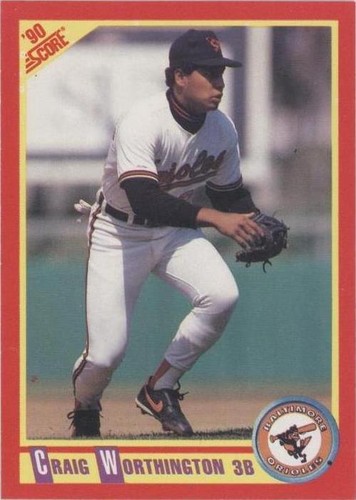 1990 Score - Craig Worthington #234