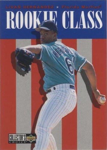 1996 Upper Deck Collector's Choice - Livan Hernandez #432