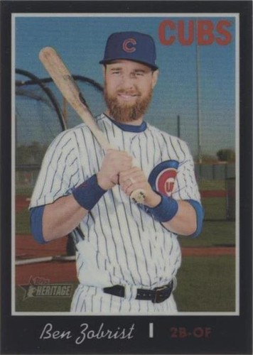 2019 Topps Heritage - Ben Zobrist #THC-223