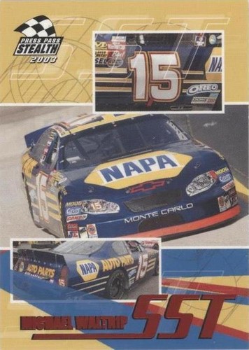 2003 Press Pass Stealth - Michael Waltrip #P59