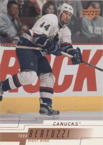 2000-01 Upper Deck - Todd Bertuzzi #169