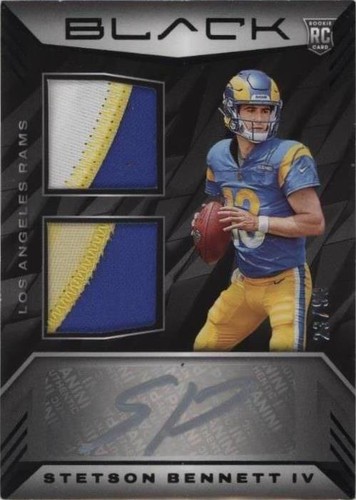 2023 Panini Black Stetson Bennett #RSM-4