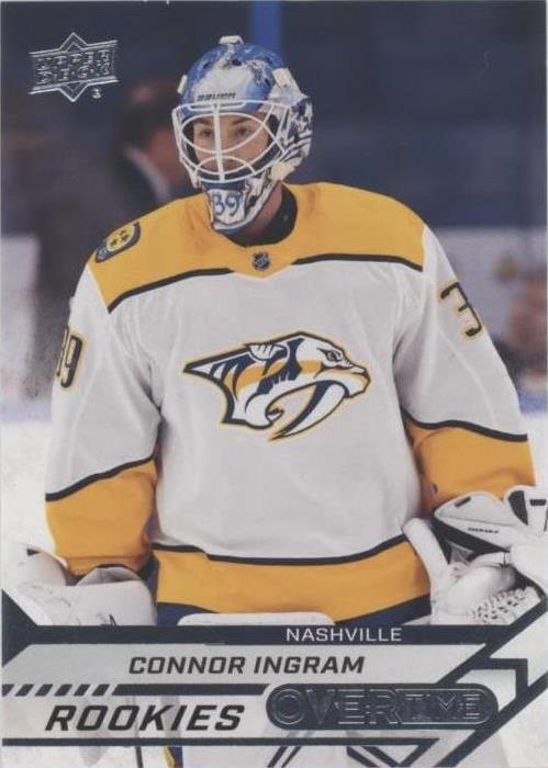 2020-21 Upper Deck Overtime - Connor Ingram #109