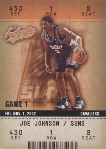 2002-03 Fleer Authentix - Joe Johnson #83