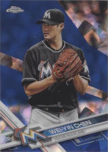 2017 Topps Chrome Sapphire Edition - Wei-Yin Chen #643