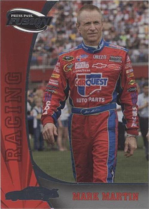 2009 Press Pass Fusion - Mark Martin #74