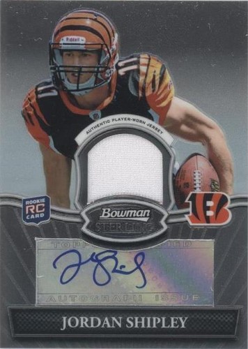2010 Bowman Sterling Jordan Shipley #BSAR-JS