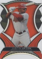 2012 Topps Chrome - Justin Upton #DD-JU