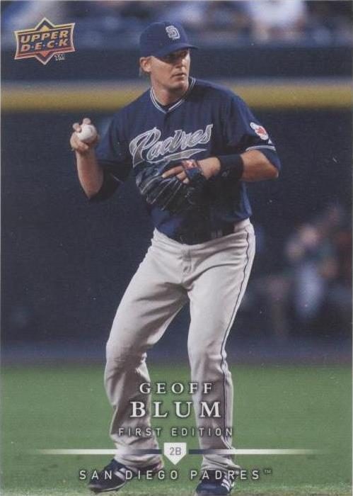 2008 Upper Deck First Edition - Geoff Blum #155