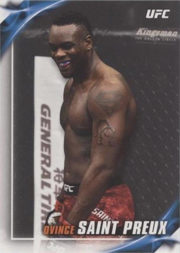 2019 Topps UFC Knockout - Ovince St. Preux #62