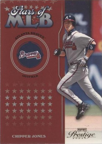 2004 Playoff Prestige - Chipper Jones #MLB-15