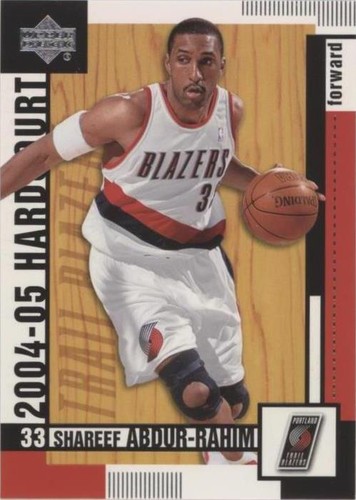 2004-05 Upper Deck Hardcourt - Shareef Abdur-Rahim #71