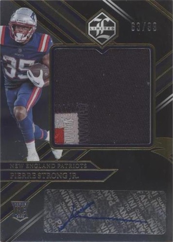 2022 Panini Limited Pierre Strong Jr. #179