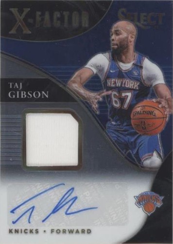 2020-21 Panini Select - Taj Gibson #XF-TJG