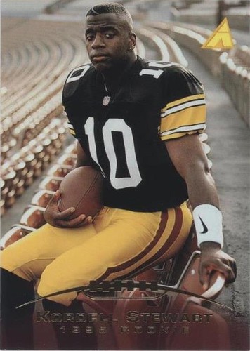 Kordell Stewart 1995 Pinnacle Football Rookie Card Pittsburgh