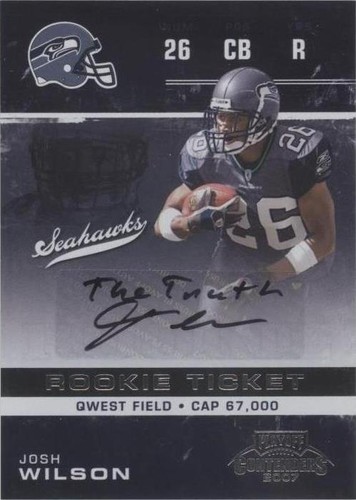 2007 Playoff Contenders Josh Wilson #176