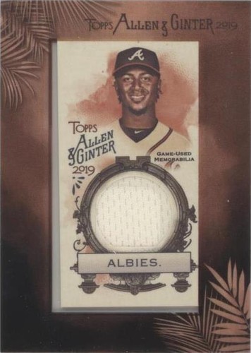 2019 Topps Allen & Ginter - Ozzie Albies #MFR-OA