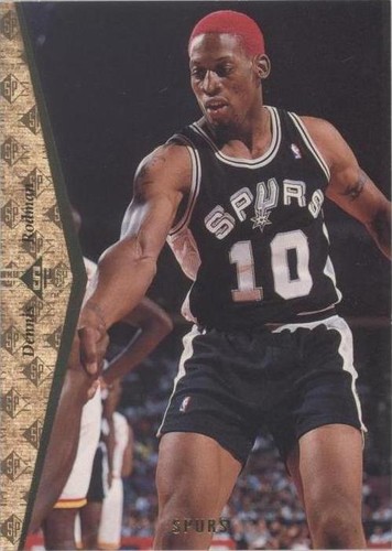 1994-95 DENNIS RODMAN SP CHAMPION *DIECUT* #123 SAN ANTONIO SPURS