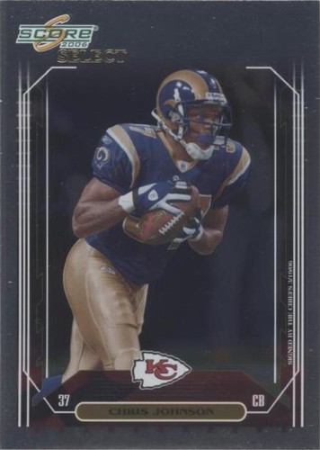 2006 Score Select Chris Johnson #324