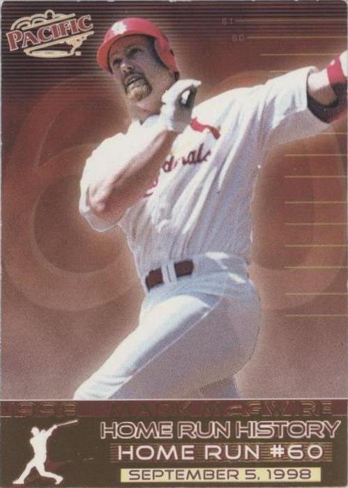 Pacific Home Run History 1998 - Mark McGwire #19