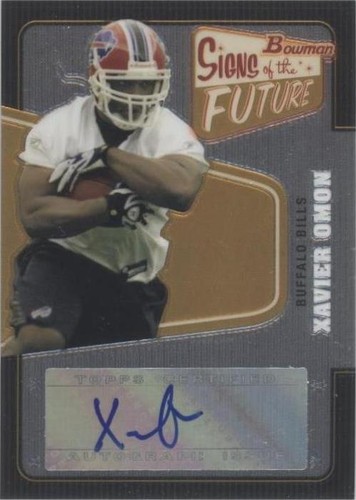 2008 Bowman Xavier Omon #SF-XO
