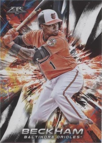 2018 Topps Fire - Tim Beckham #199
