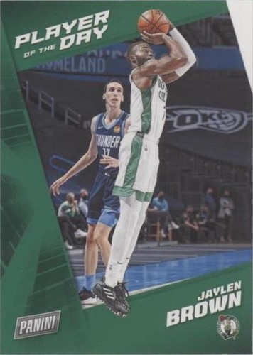 2021-22 Panini Player of the Day - Jaylen Brown #3