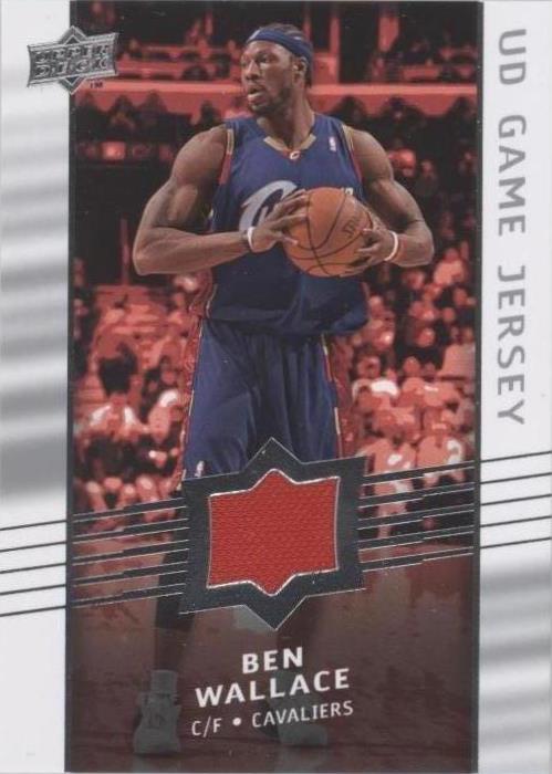 2008-09 cubierta superior - Ben Wallace #GA-BW