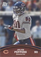2011 Topps Rising Rookies Julius Peppers #87