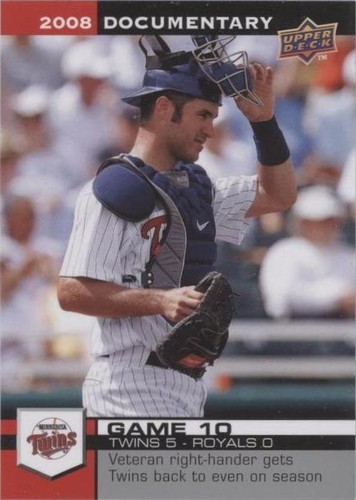 2008 Upper Deck Documentary - Joe Mauer #170