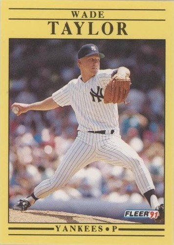 1991 Fleer Update - Wade Taylor #U-48