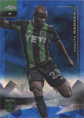 2021 Topps Chrome MLS Sapphire Edition Kekuta Manneh #158