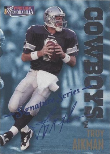 1997 Pro Line II Memorabilia Troy Aikman #MEM11