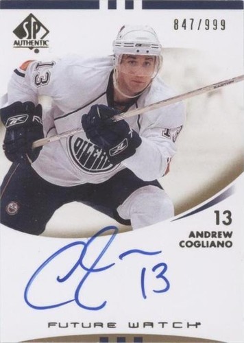 2007-08 SP Authentic - Andrew Cogliano #212
