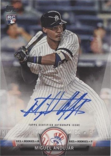 2018 Topps - Miguel Andujar #SA-MA