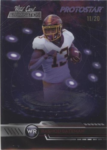 2021 Wild Card Alumination Rashod Bateman #PS-17