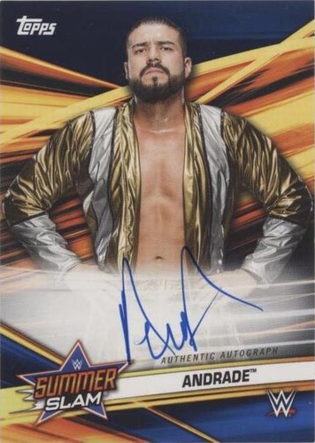 2019 Topps WWE Summerslam - Andrade "Cien" Almas #OC-AA