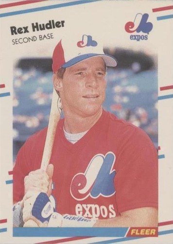 1988 Fleer Update - Rex Hudler #U-101