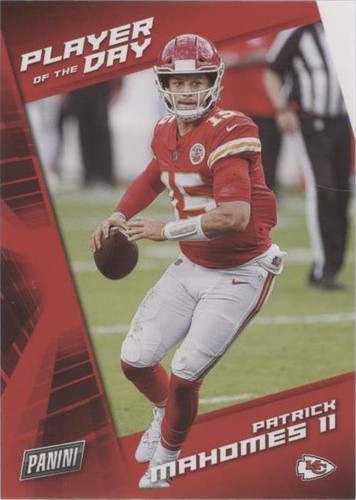 2021 Panini Player of the Day Patrick Mahomes II #2