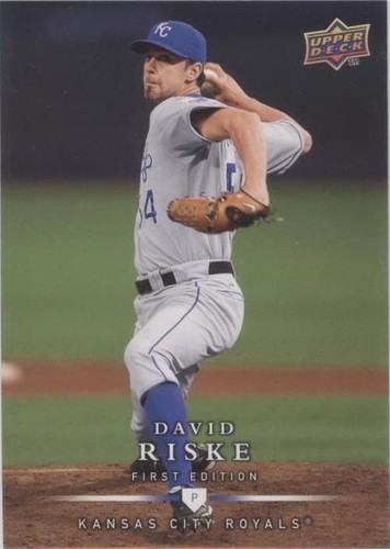 2008 Upper Deck First Edition - David Riske #212